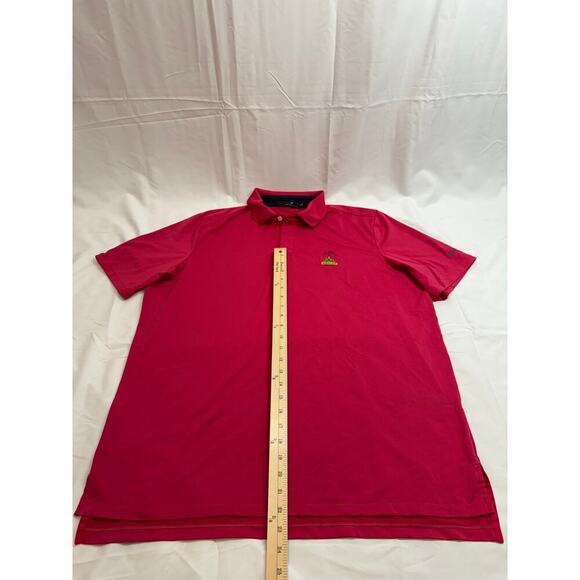 Men's Ralph Lauren Sport Golf Polo Dark Pink 2013 US Open Sz:XL - Picture 4 of 8